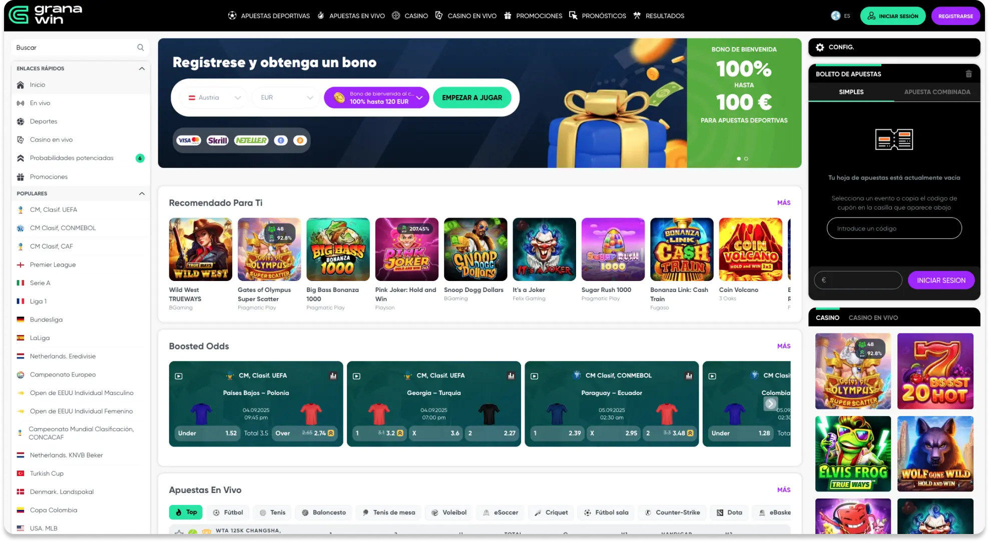 GranaWin Juegos GranaWin Juegos